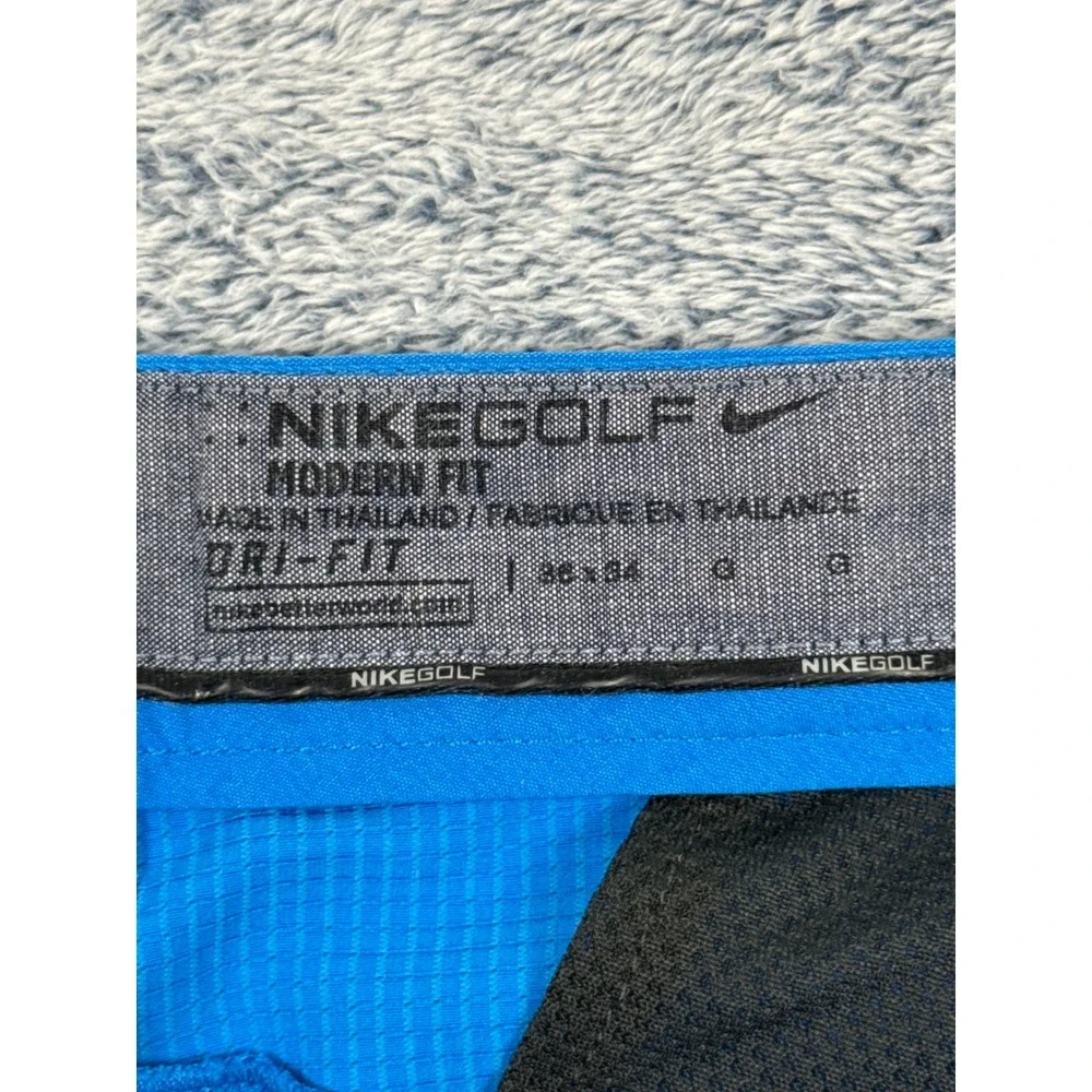 Nike‎ Golf Modern Fit Dri-FIT Mens Blue Performance Trousers 36x34